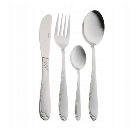 Set tacamuri, inox, 24 de piese, finisaj lucios, Kinghoff