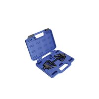 Presa arcuri pentru suspensie auto, profesionala, compatibil Mecedes, Citroen, latime brate 105mm, lungime ax 300mm, Asta