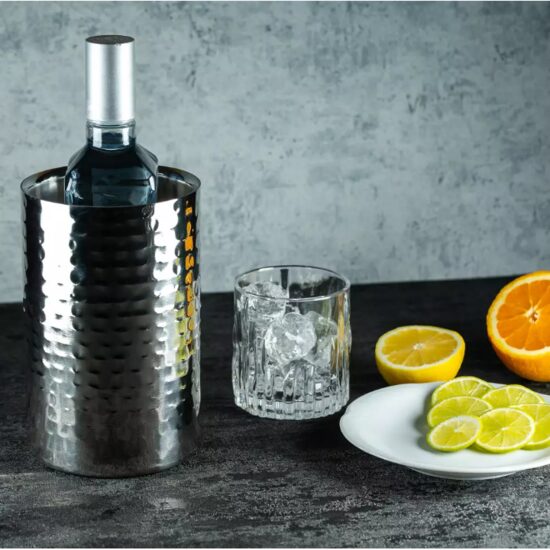 Frapiera pentru vin si gheata, inox, diametru 12cm, Kinghoff