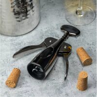 Tirbuson pentru sticle, din inox, manual, Kinghoff