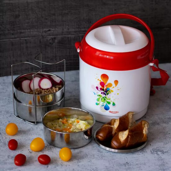 Termos alimentar din inox, 3 recipiente de 0,3l, Kinghoff