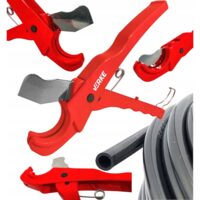 Foarfeca profesionala pentru taiat tevi din plastic, PVC 36 mm, Verke