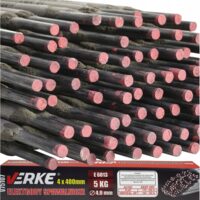 Pachet electrozi sudura rutilici, 5 Kg, 4 mm x 400 mm, Verke