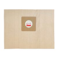 Sac hartie pentru aspirator industrial 20 l, Verke