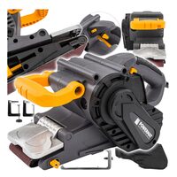 Slefuitor cu banda abraziva smirghel, putere 2000 W,  Powermat