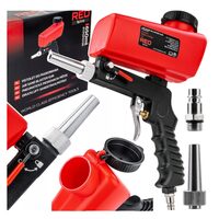 Pistol pentru sablare, presiune de lucru 5-8 bar, duza 6,5 mm, Red Technic