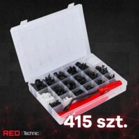  Set universal cleme pentru tapiterie, 420 elemente, Red Technic