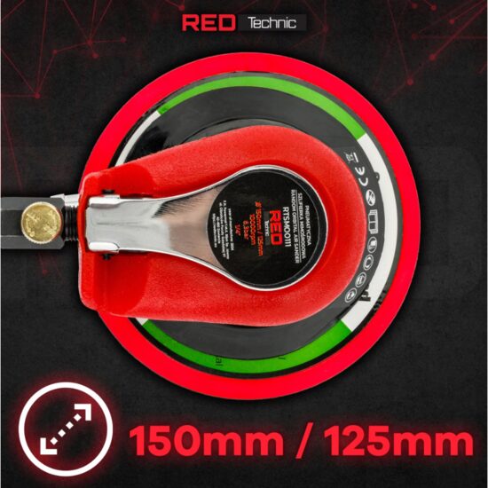 Slefuitor orbital pneumatic, 150 mm / 125 mm, Red Technic