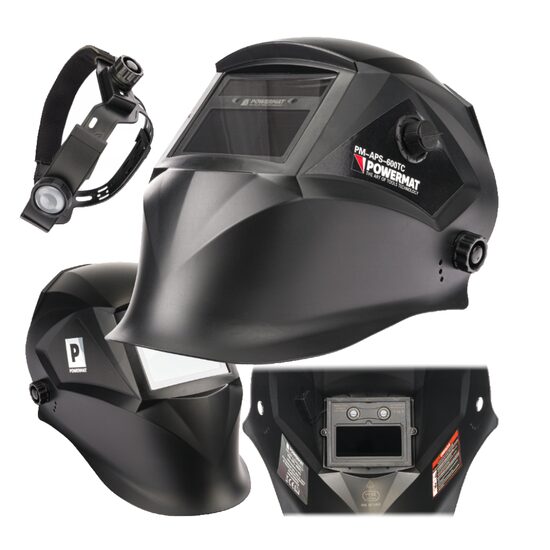 Masca sudura automata profesionala, camp vizual 92 x 42 mm, Powermat