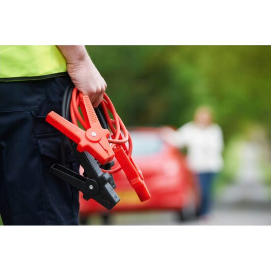 Set cabluri electrice pentru incarcare auto, 300A, 3m, Verke