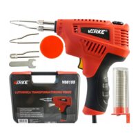 Pistol de lipit si sudat plastic, 200W, 3 vârfuri interschimbabile, Verke