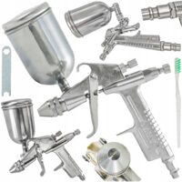  Pistol de vopsit pentru finisare si retus, 0.5 mm, 200 ml, Verke