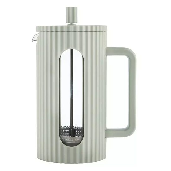 Infuzor din sticla, aparat pentru cafea, ceai  sau ierburi, capacitate 1000 ml, verde, Klausberg