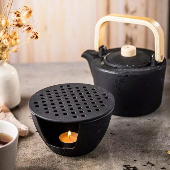 Incalzitor din fonta pentru ceainic, 15cm, KingHoff