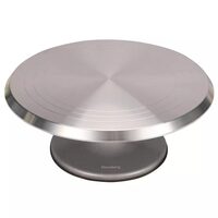 Placa din aliaj de aluminiu, suportul rotativ pentru servit prajituri, tort , 31 x 12.5 cm, Klausberg