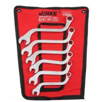 Set chei inelare de tip S, 10-19mm,  6 piese, crom-vanadiu, Verke