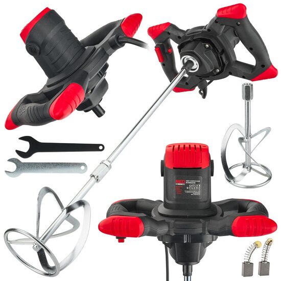 Malaxor electric, mixer mortar, amestecator 2650W, 0-900 rpm, Red Technic
