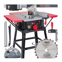 Fierastrau cu masa, 3400W, 0-45°, 4800 Rpm, Red Technic