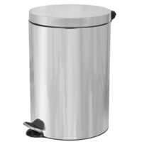 Cos de gunoi cu pedala, capacitate 20 litri, insertie ignifuga, argintiu, PowerX