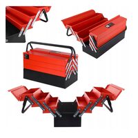 Cutie metalica organizatoare pentru scule, cu 7 sertare, 71 x 55 x 25 cm, Kraft
