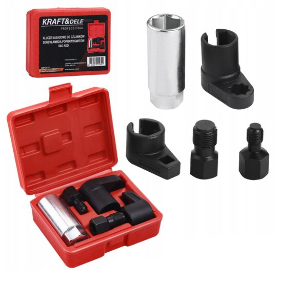 Set chei pentru sonde Lambda, 22mm, 3 piese, compatibil VAG și Audi, Kraft