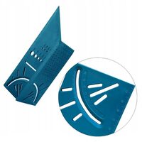 Vinclu, echer 3D multifunctional pentru masurare si gaurire, interval de măsurare: 45°-90°, Kraft