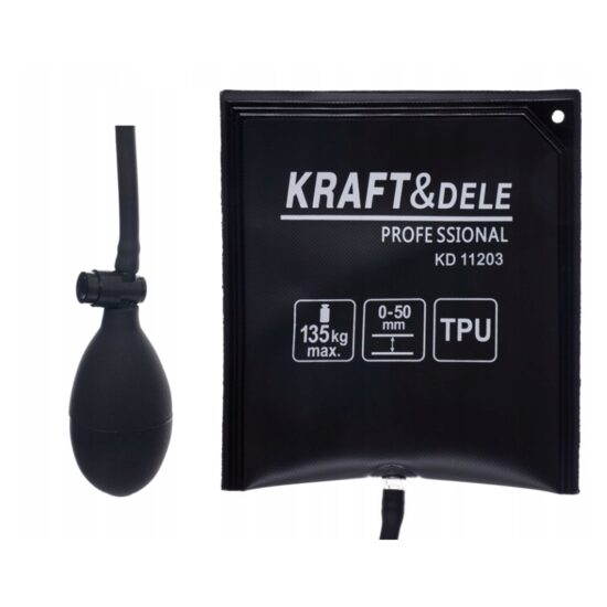 Perna gonflabila pentru deschiderea de urgenta a usilor masinilor, sau ridicat mobilier si alte obiecte grele, capacitate 135 kg, Kraft