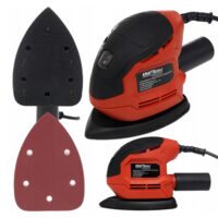Slefuitor orbital aleatoriu, triunghiular, 900 W, Kraft