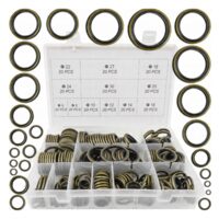 Set saibe de etansare, metal-cauciuc, 240 piese, M6 - M30, Verke