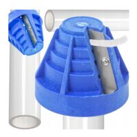 Ascutitoare, dispozitiv ascutit tevi PE, debavurator, 20-63 mm, Verke