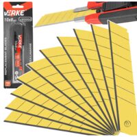 Set lame cutter, otel SK5, 18 mm, 10 piese, Verke