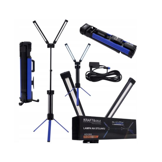 Proiector de lucru, lampa 10000 Lm, baterie 4000 mAh, Kraft