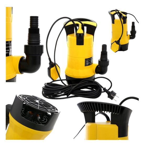 Pompa submersibila cu plutitor pentru apa murdara 1", 1650 W, Kraft