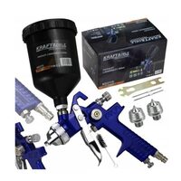 Pistol pentru vopsit, capacitate rezervor 600 ml, diametru duza 1,4 mm x 1,7 mm  x 2,0 mm, Kraft