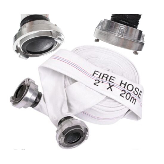 Furtun apa irigatii tip pompieri 2"20 metri, cu cuple, 12 bari, Kraft