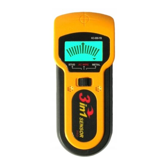 Detector profile si cabluri electrice, metale, tevi in pereti, afisaj LCD, Kraft