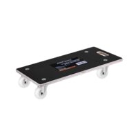 Carucior pentru transport cu roti pivotante, capacitate 400 Kg 580x300 mm, Kraft 