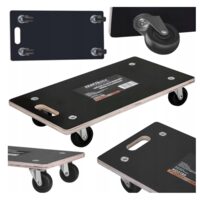 Carucior, platforma pentru transport cu roti pivotante, capacitate 200 Kg, 575 x 300 mm, Kraft