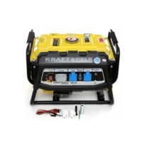 Generator curent electric, 3500 W, 3,5 KW, 230 V, motor in 4 timpi, pornire manuala, stabilizator de tensiune (AVR), monofazat, protectie suprasarcina, Kraft