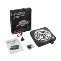 KD4140 Aragaz electric pentru prepararea alimentelor, 1500 W, gri, Kraft
