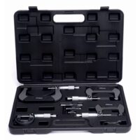  Set micrometru mecanic, 0-100 mm, 8 piese, Kraft