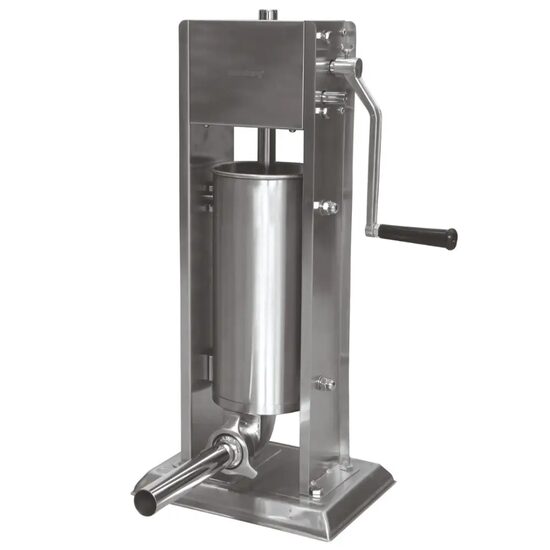 Masina manuala pentru umplut carnati, otel inoxidabil, capacitate 5 kg, verticala, Klausberg