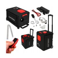 Incalzitor portabil pe motorina 9KW 12/24/230V, cu telecomanda, ecranul LCD, Kraft