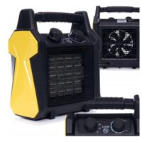 Incalzitor electric pentru caldura cu termostat, 2.5KW 10A, Kraft