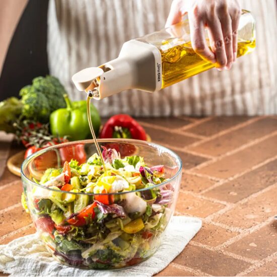 Sticla cu dozator 500 ml pentru ulei si otet, KINGHOFF