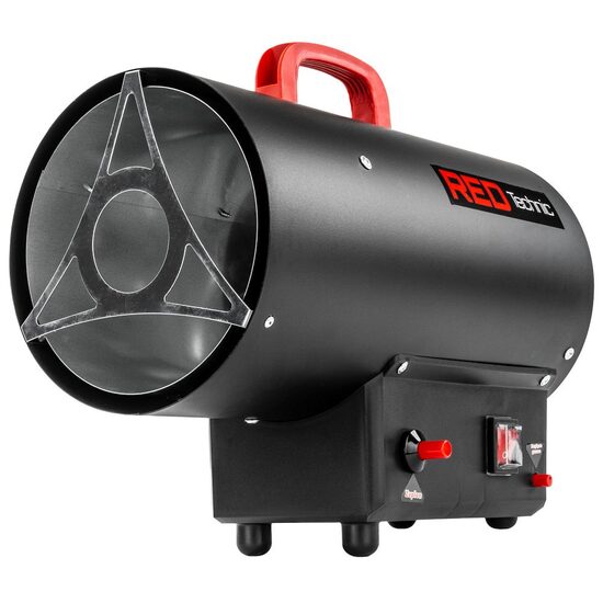 Tun de caldura, incalzitor pe gaz, 25kw, Red Tehnic