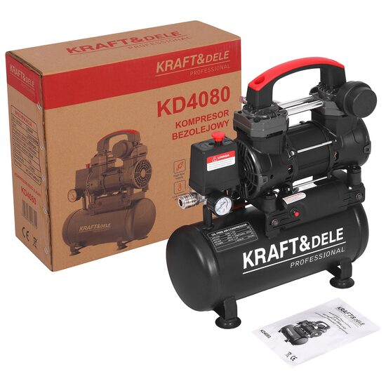 Compresor de aer 9 litri, 165 l/min, 850W, Kraft