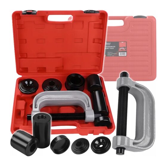 Trusa extractor pentru rulmenti si bucse, 9 piese, Kraft