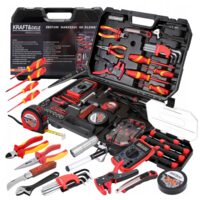 Trusa de scule multifunctionala, pentru electricieni, 68 piese, Kraft