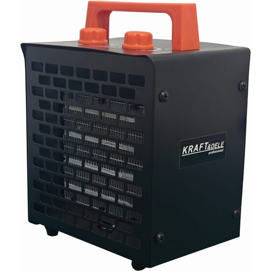  Incalzitor electric cu termostat, 3 trepte, aeroterma 2500 W, Kraft